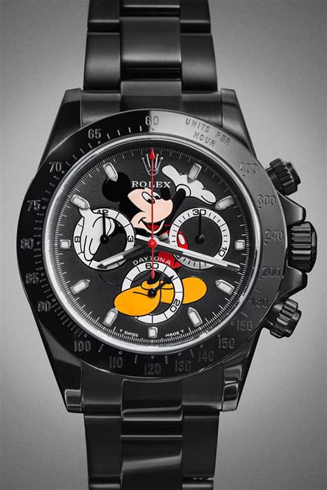 mickey mouse rolex daytona|rolex mickey mouse dials.